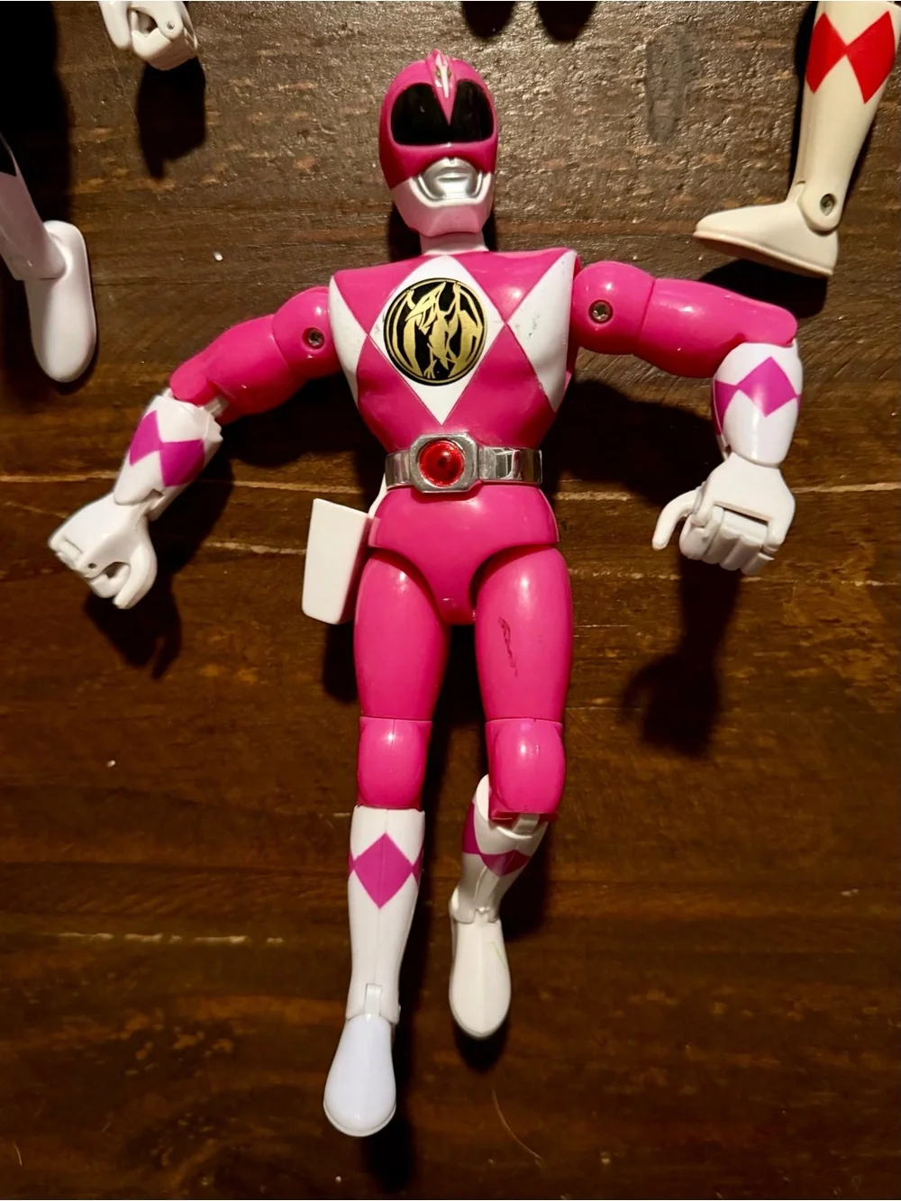 Vintage Collection of (8) 1990s Bandai Original Mighty Morphin Power Rangers